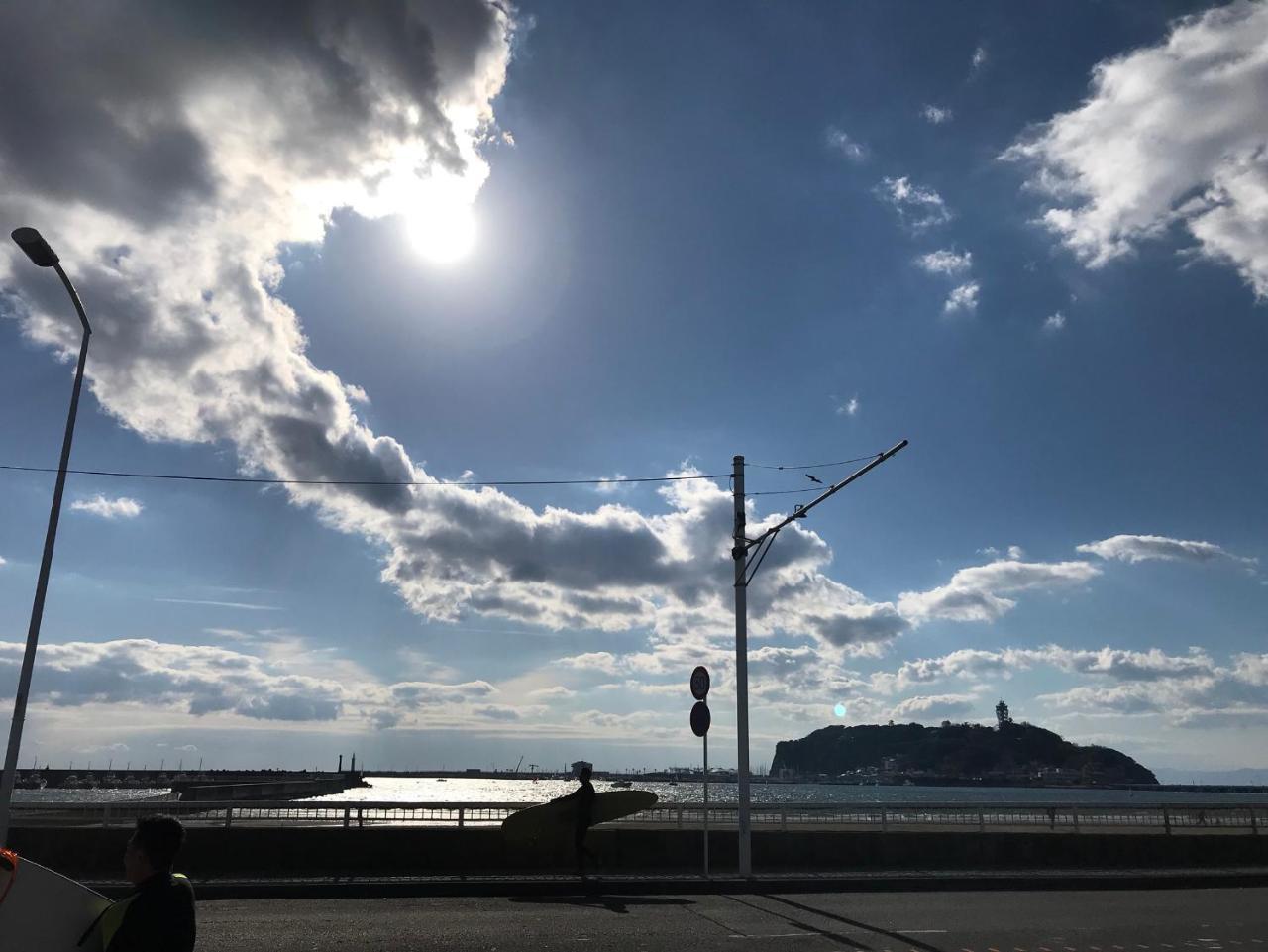 White Sand Beach Enoshima Kamakura Ngoại thất bức ảnh